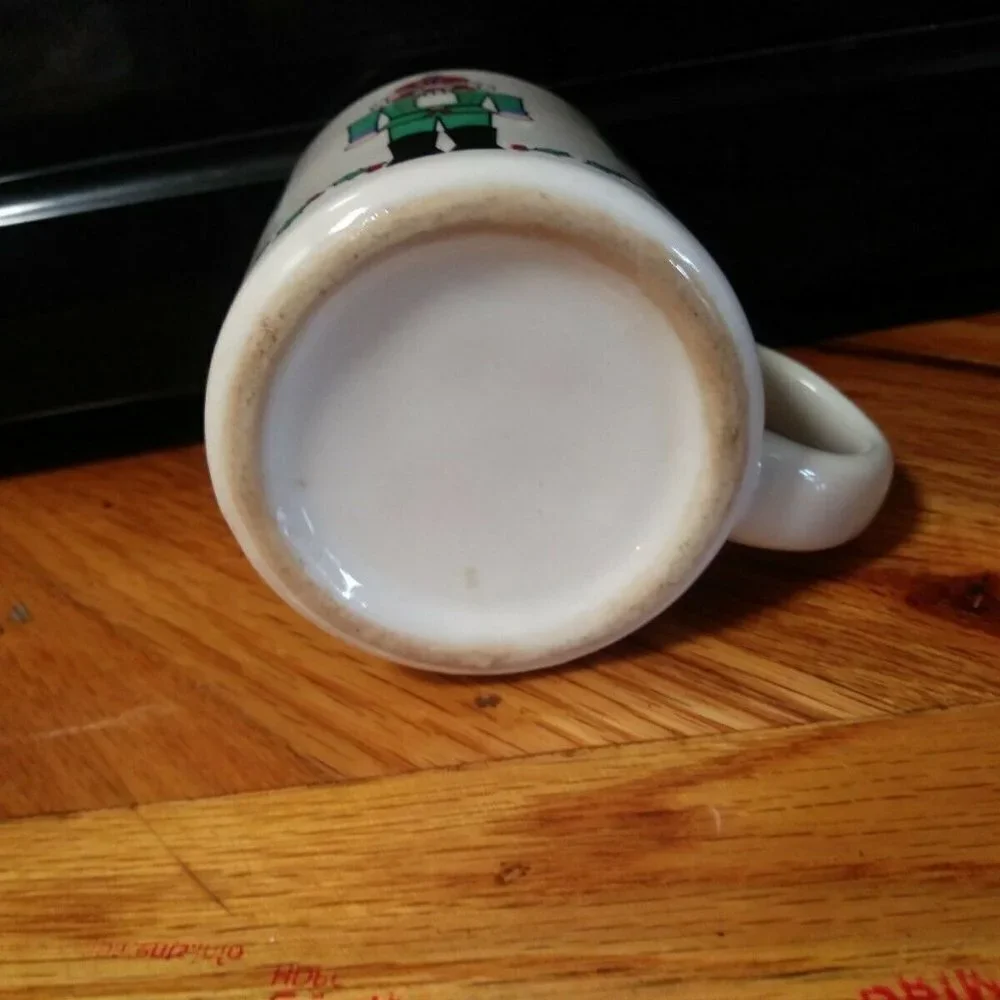 Vintage Nutcracker Collectible Mug thick pretty